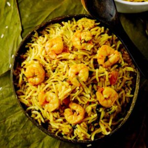 Shrimps Biriyani