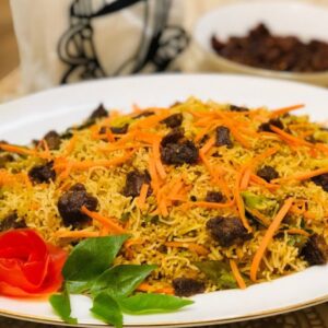 String Hoppers Kottu Beef