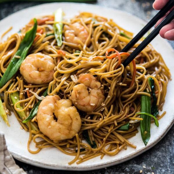 Noodles Kottu Shrimps